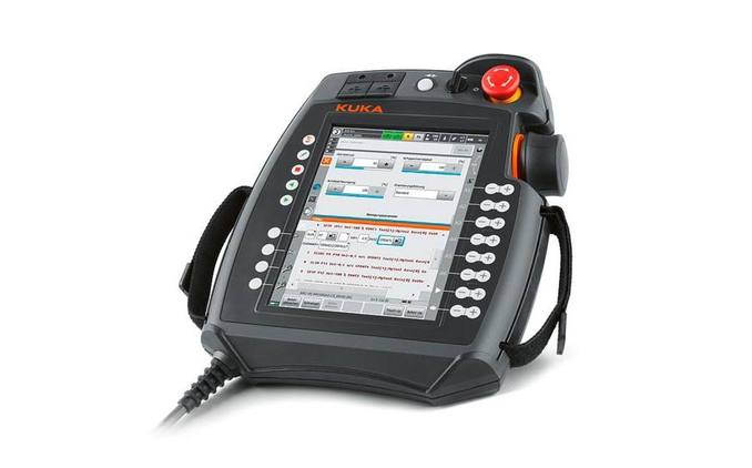 [Translate to Spanisch:] KUKA – SMARTPAD ROBOTERSTEUERUNG