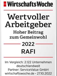 RAFI - wertvoller Arbeitgeber