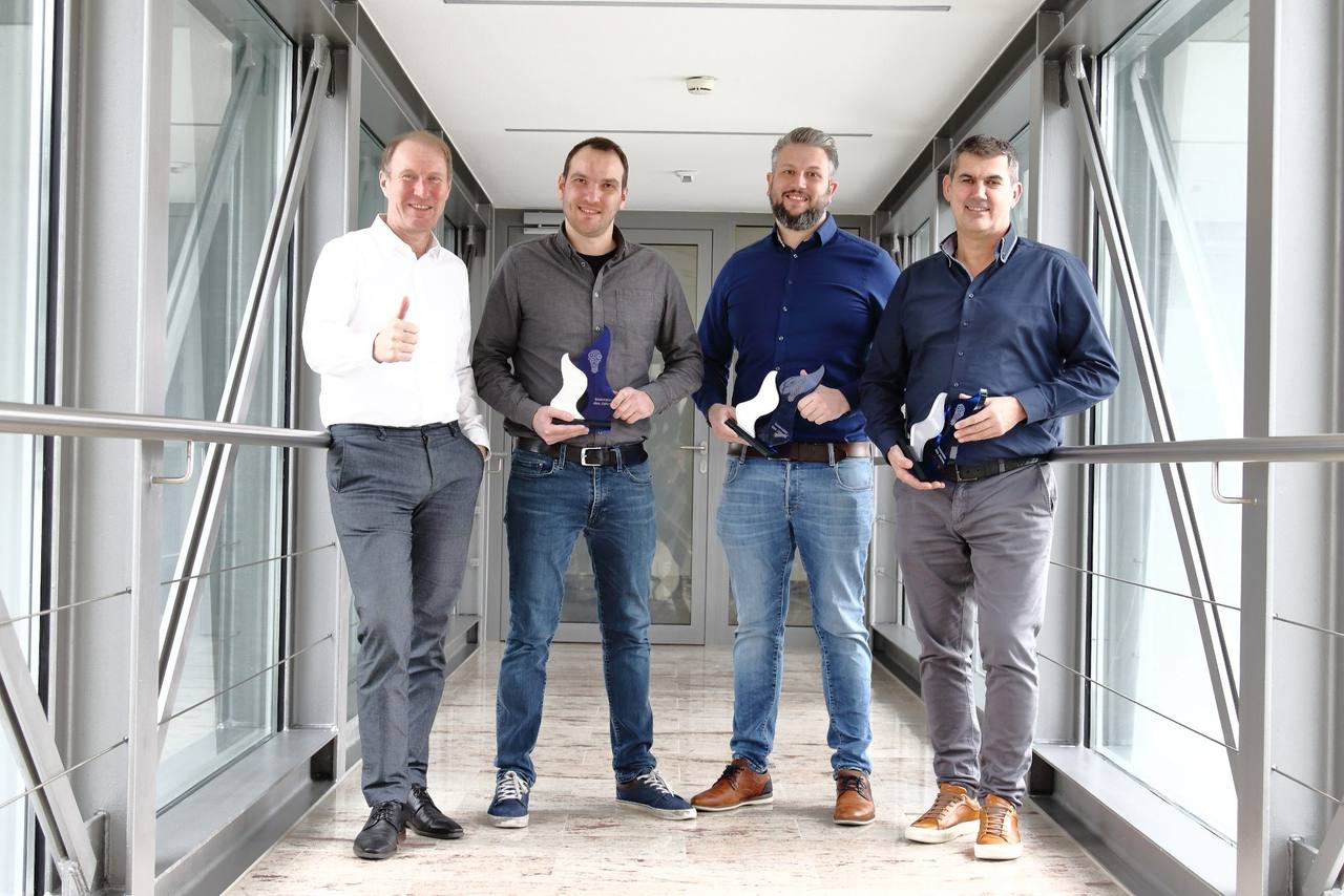 Die drei Gewinner des RAFI-Innovationspreises 2022